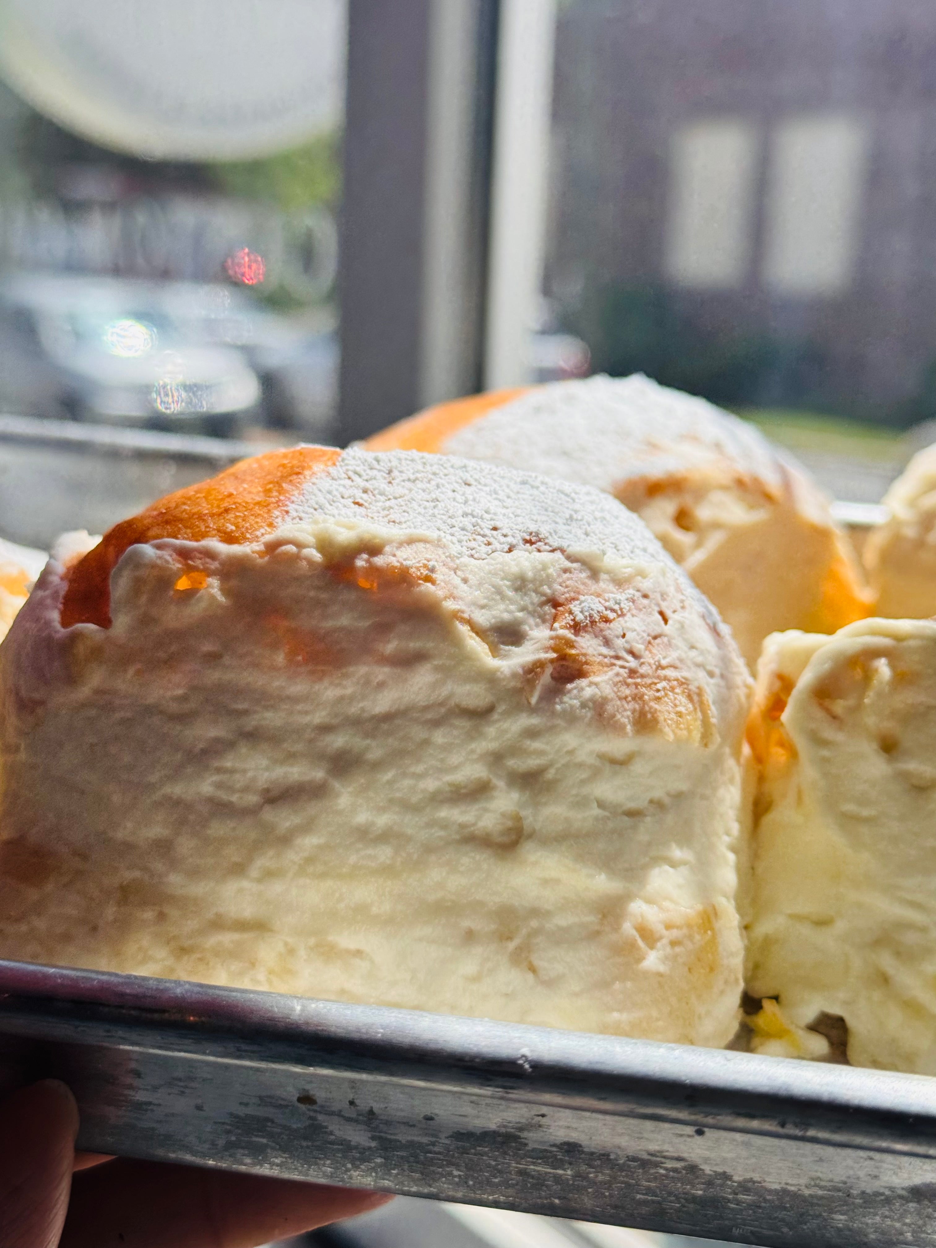 Lemon Cream Sourdough Milk Bun