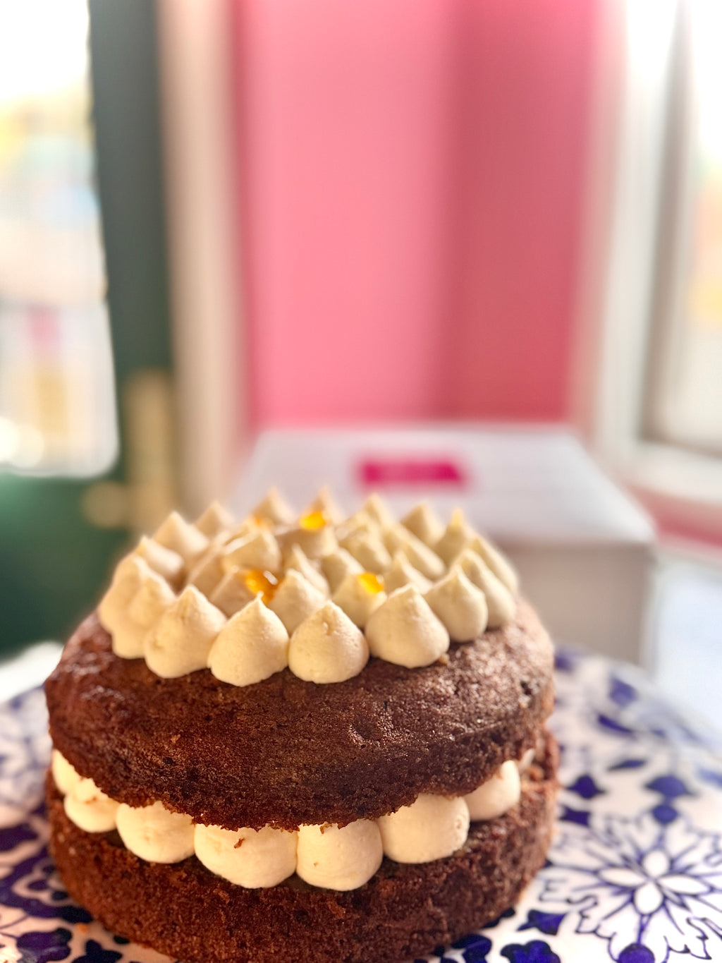 🥕 Carrot Cake with cream cheese frosting