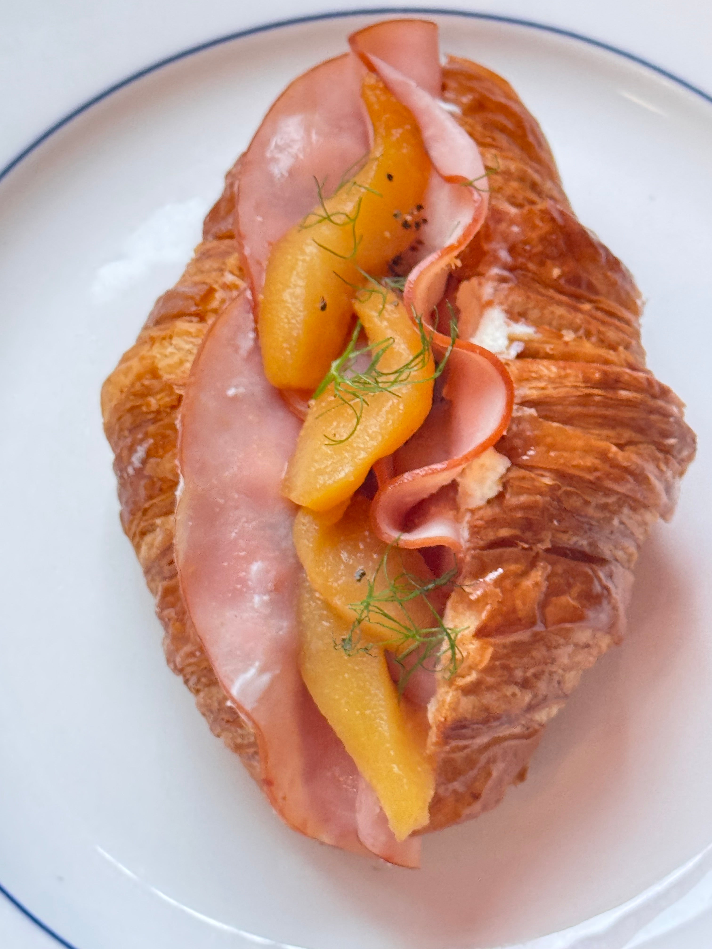 Savory Pear Feta Cream Croissant