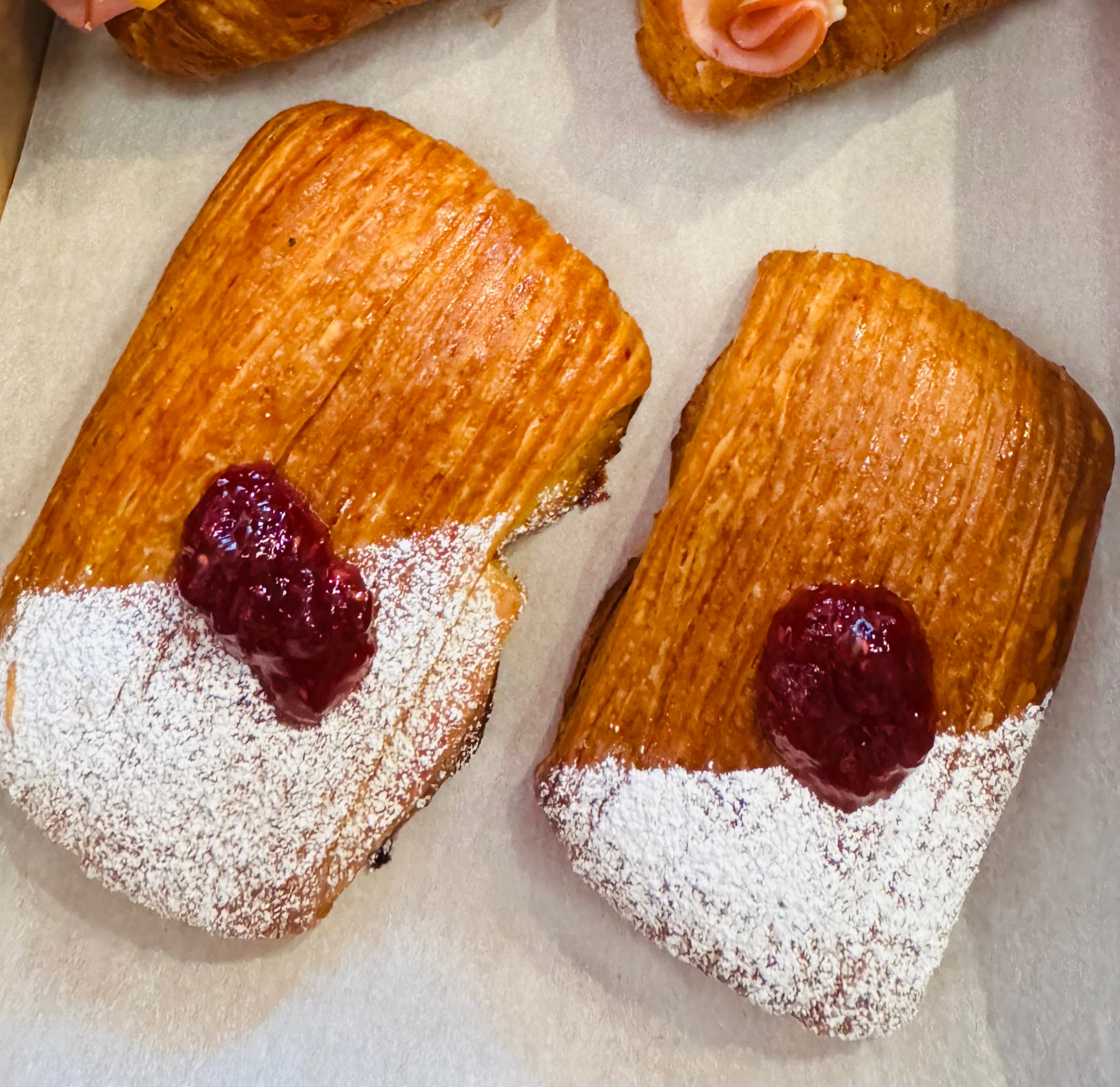 Raspberry Jam Belgian Dark Chocolate Pain Suisse