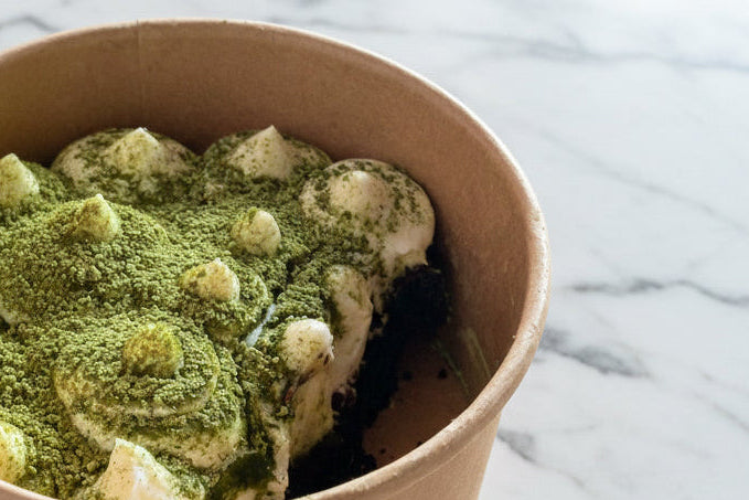 Matcha Chocolate Cake Tiramisu Cup