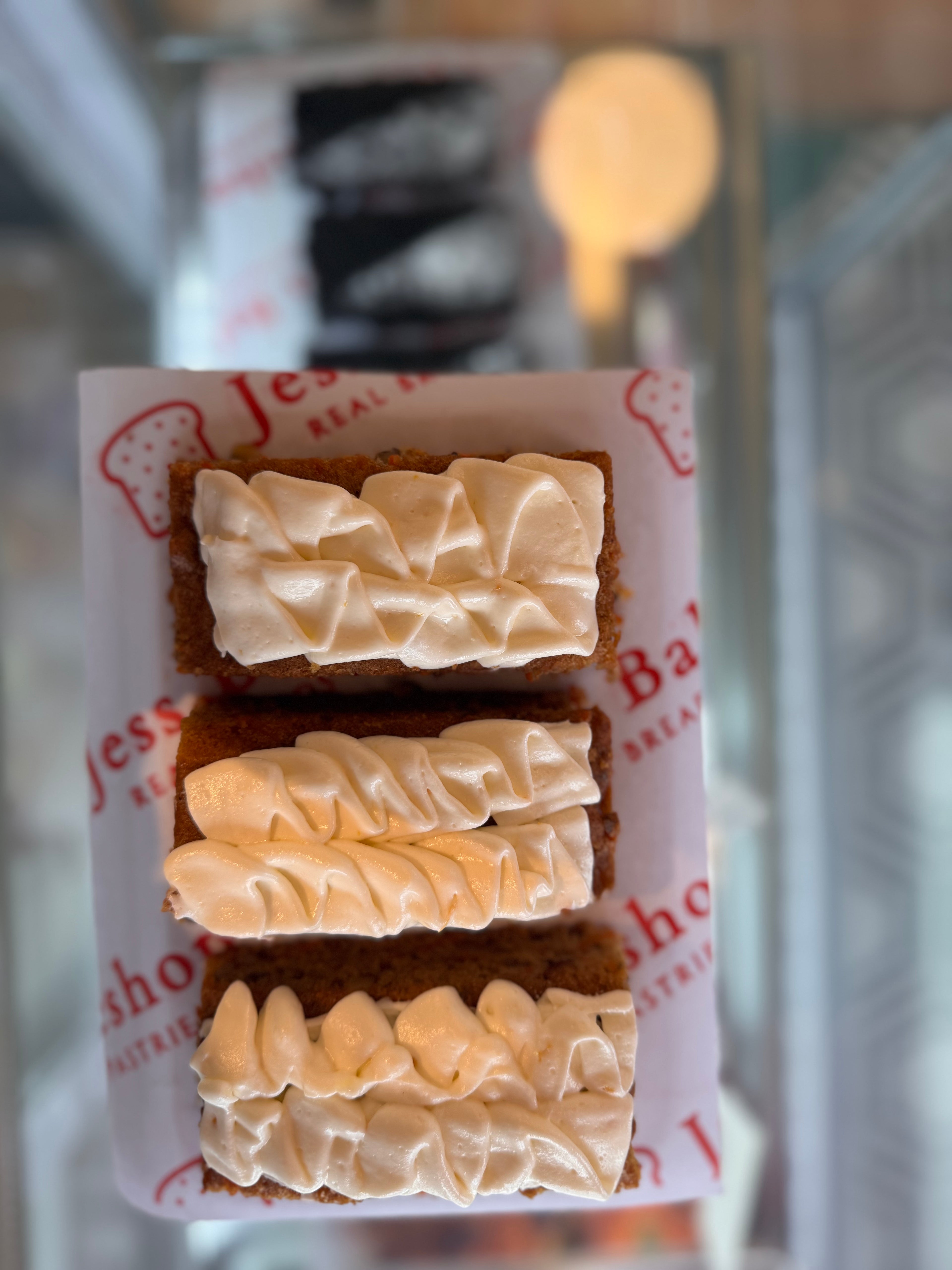 (2) Carrot Roasted Walnut Cake