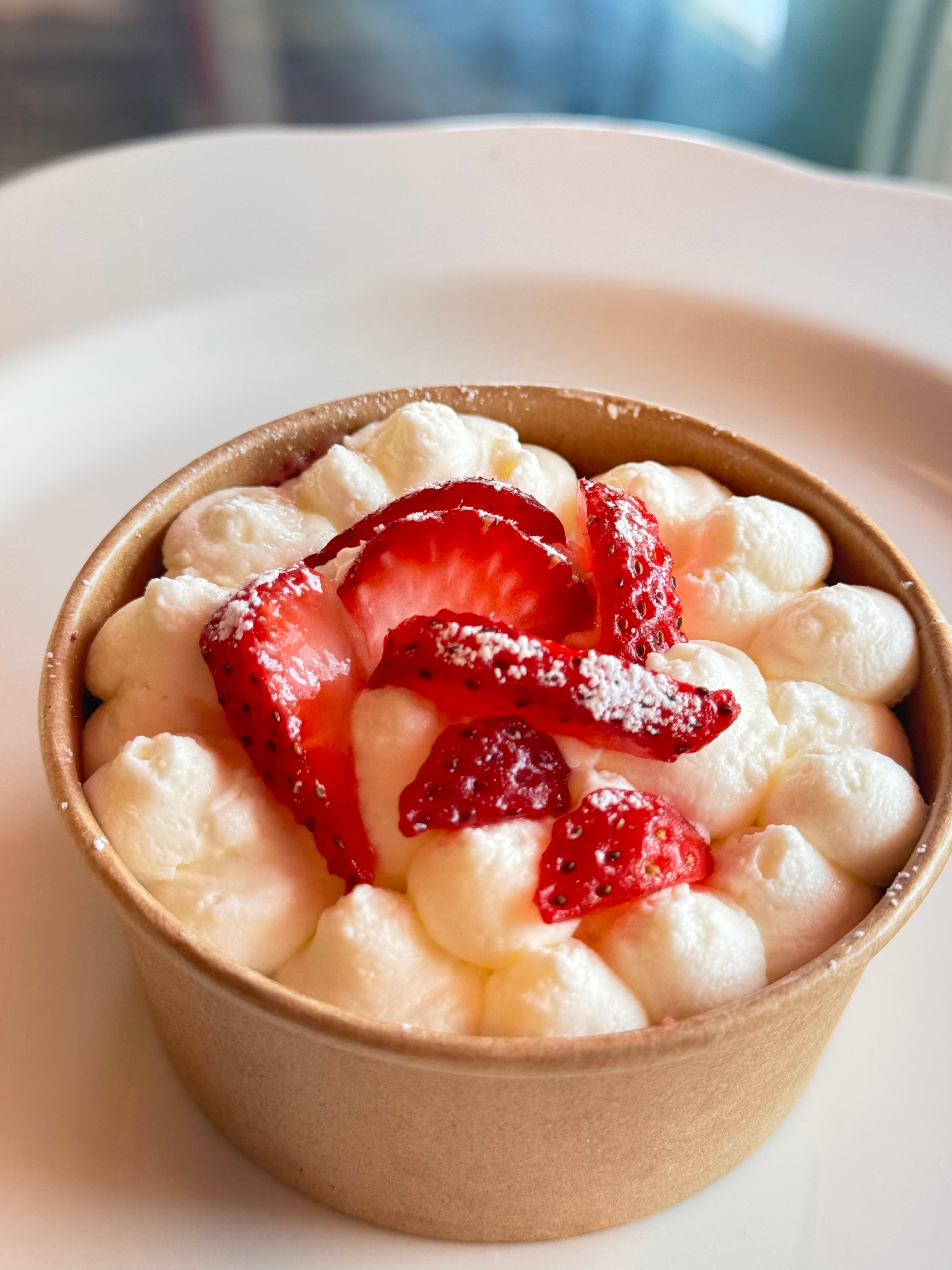 Strawberry Shortcake Cream Cup