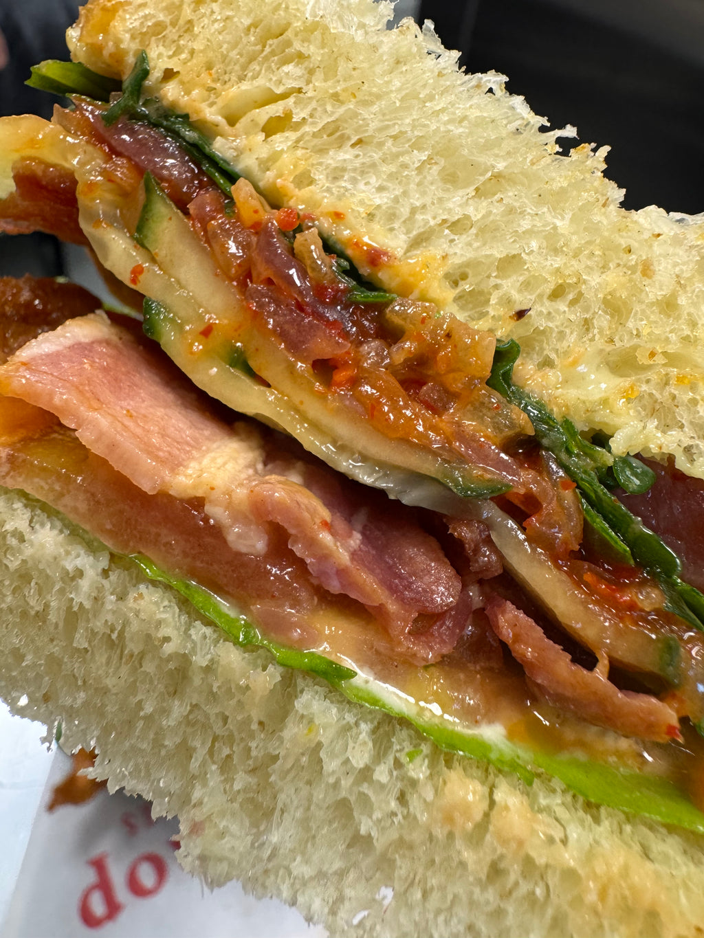 K-BLT on Sourdough Brioche Sandwich