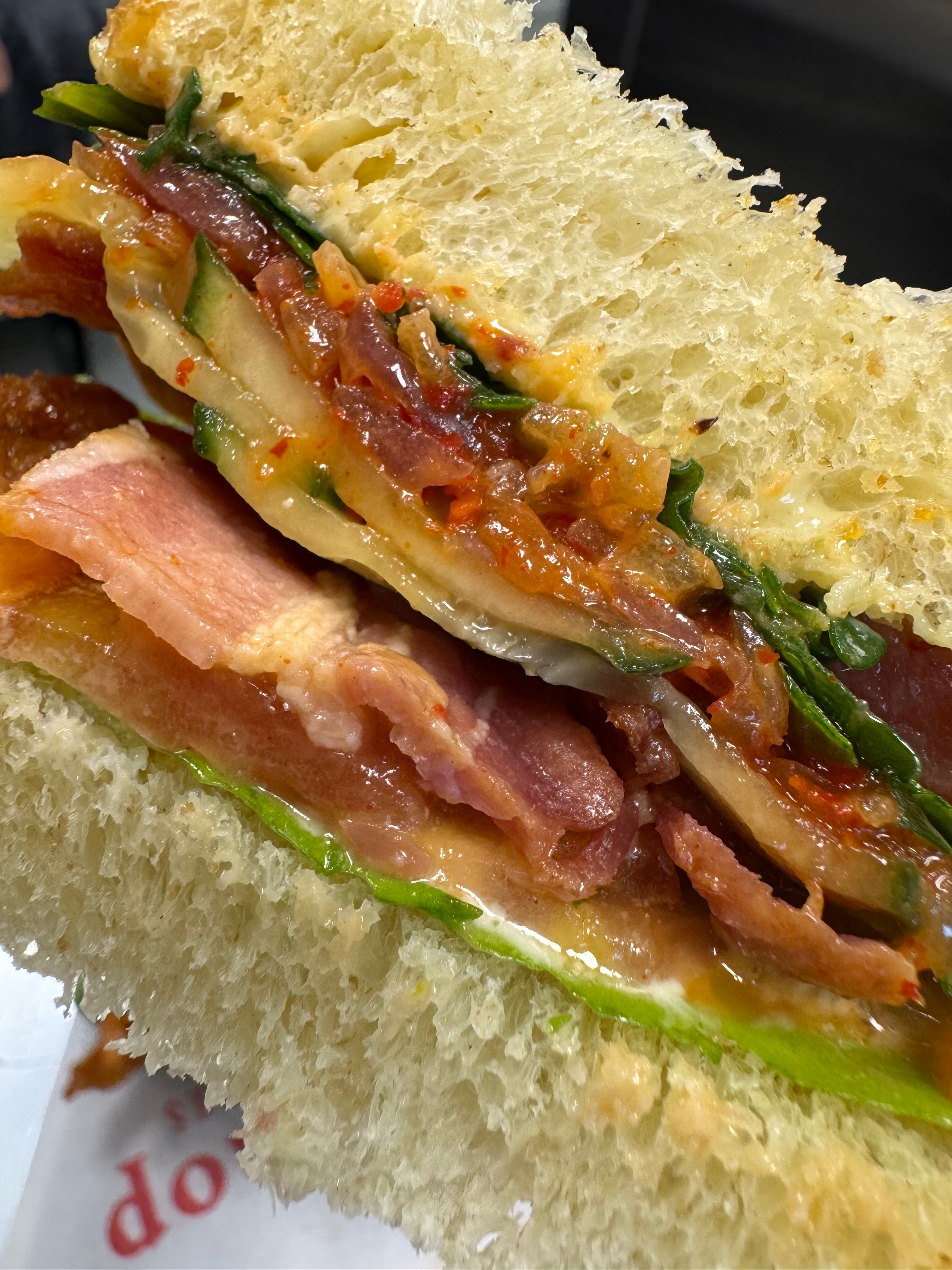K-BLT on Sourdough Brioche Sandwich