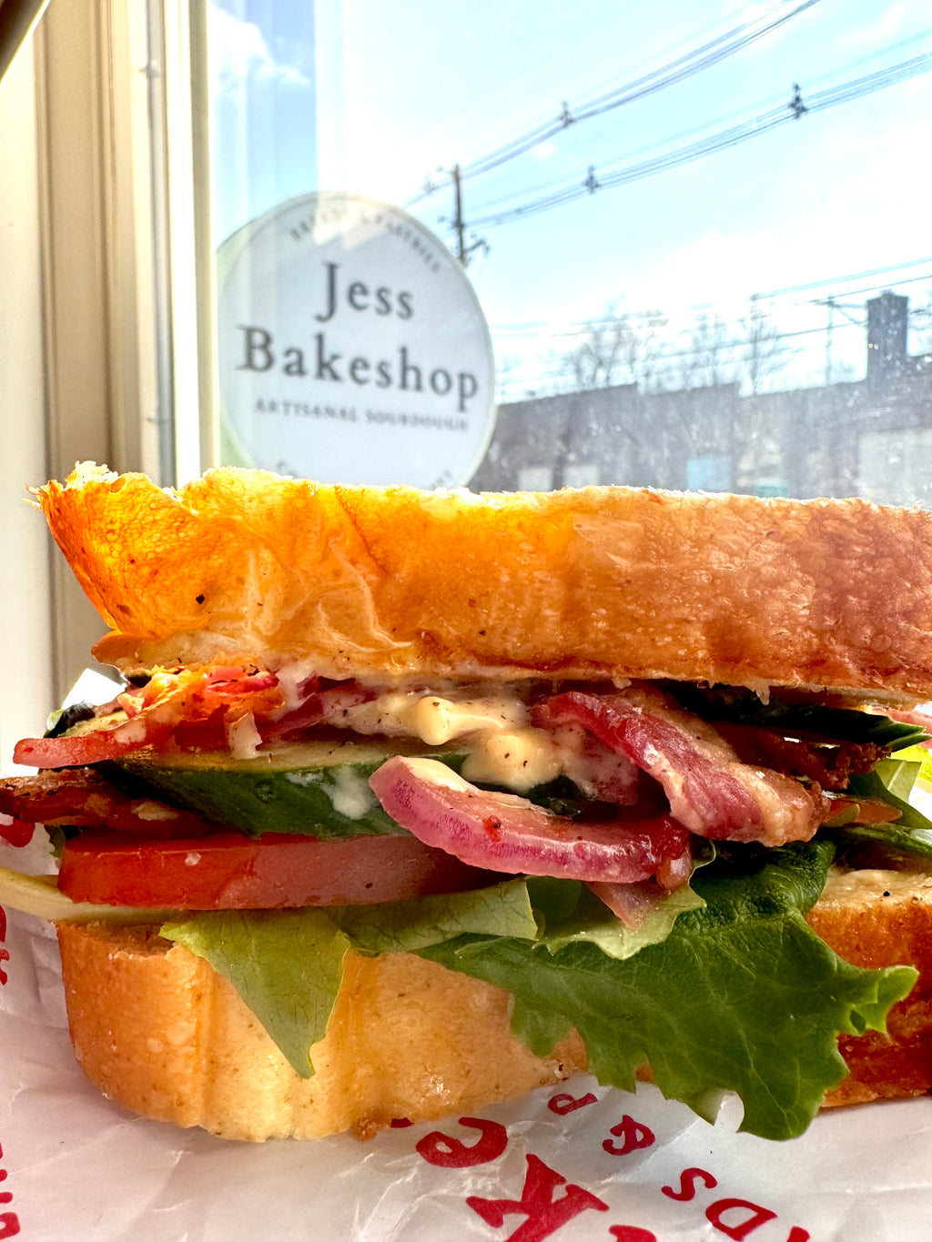 K-BLT on Sourdough Brioche Sandwich