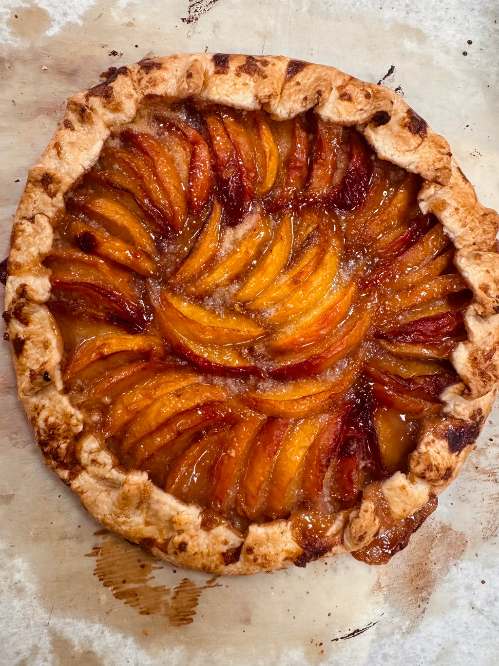 Peach Galette (Whole Pie)