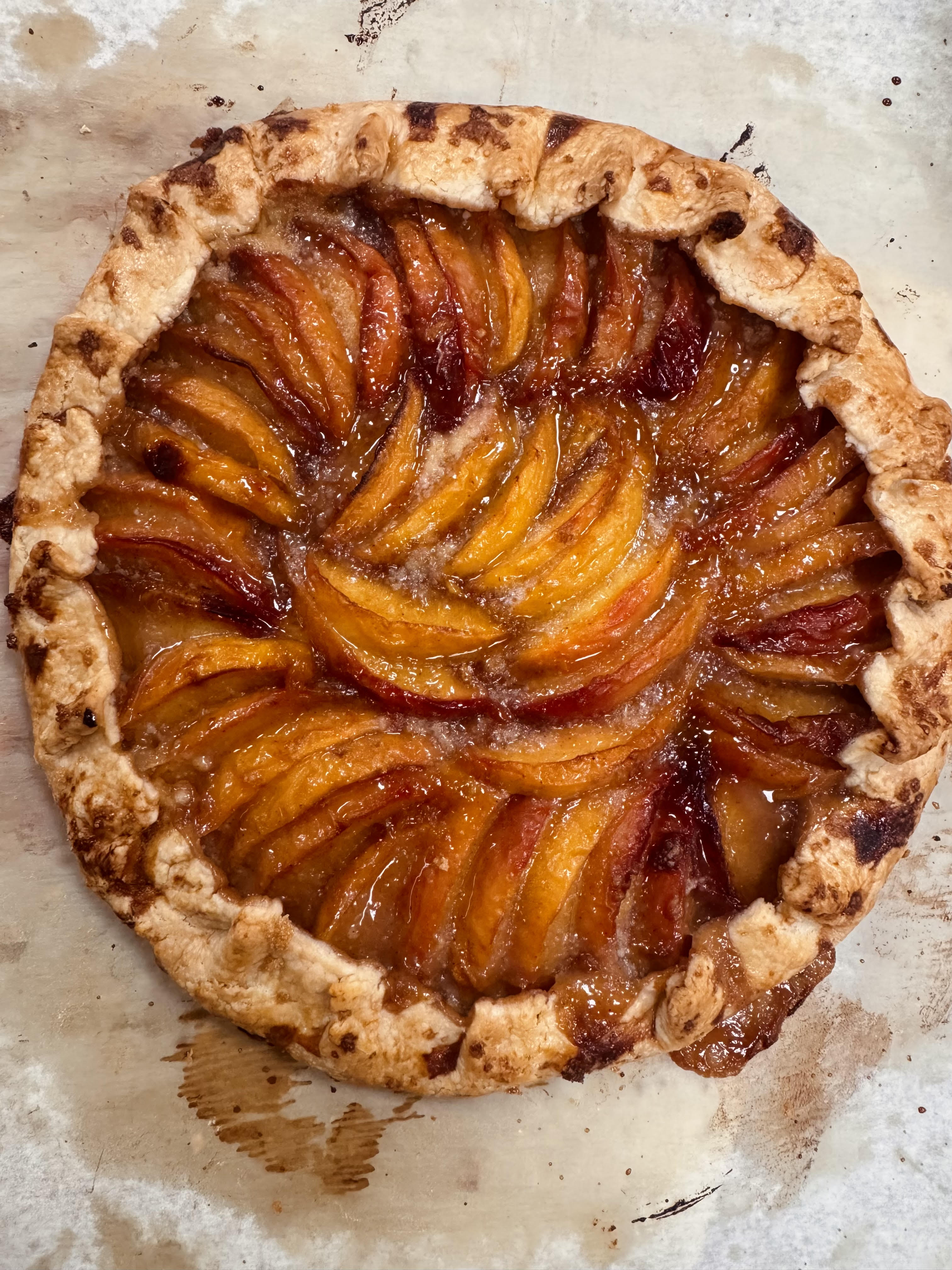 Peach Galette (Whole Pie)