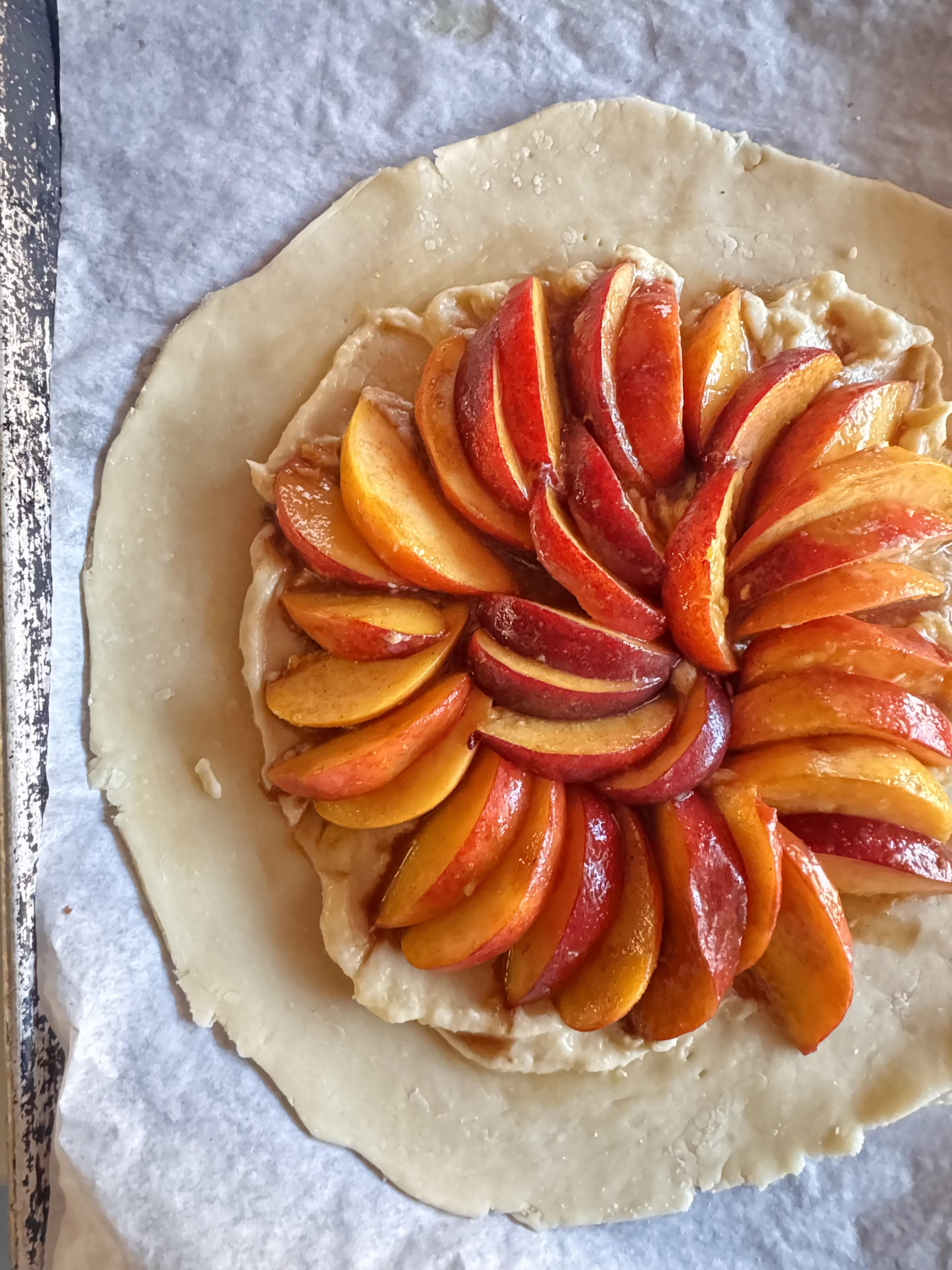 Peach Galette (Whole Pie)