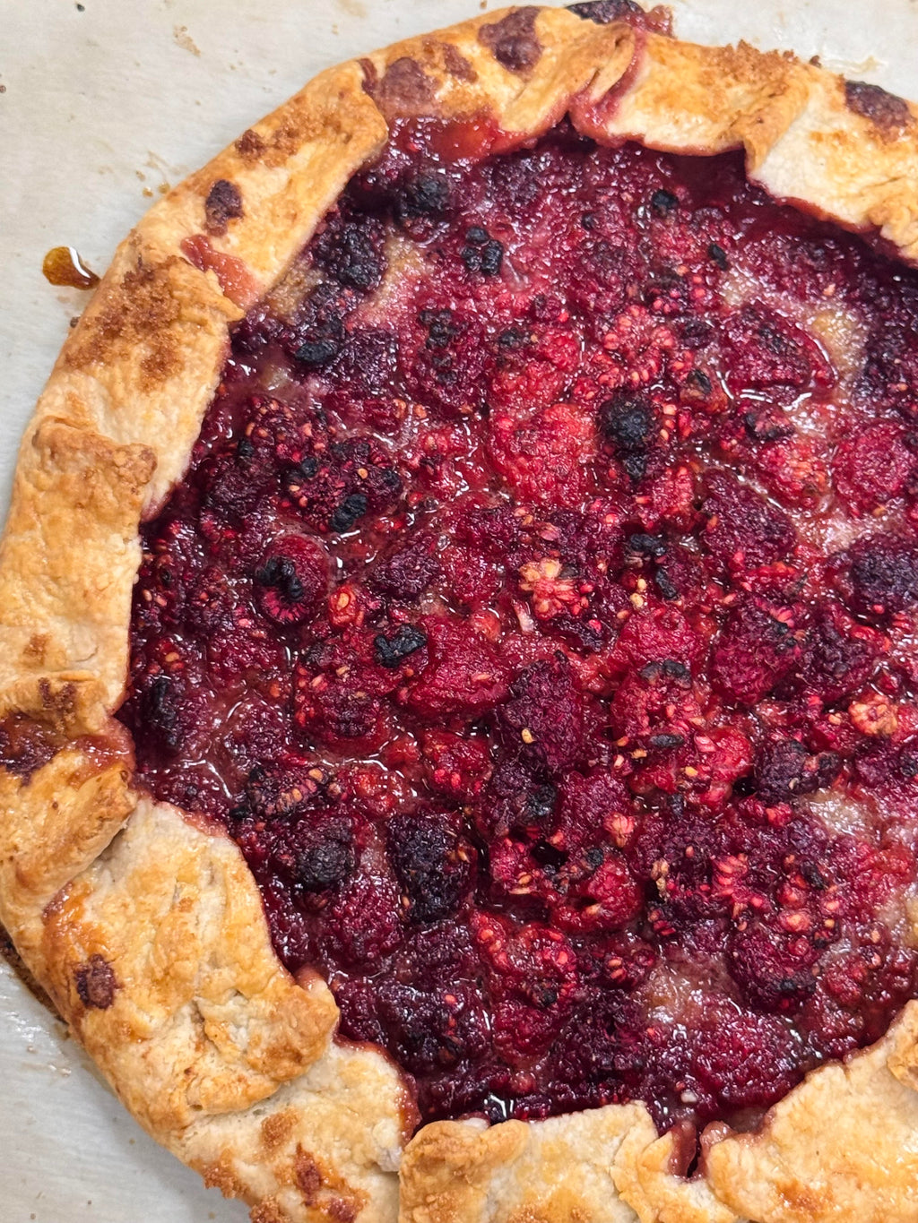Raspberry Galette (Whole Pie)