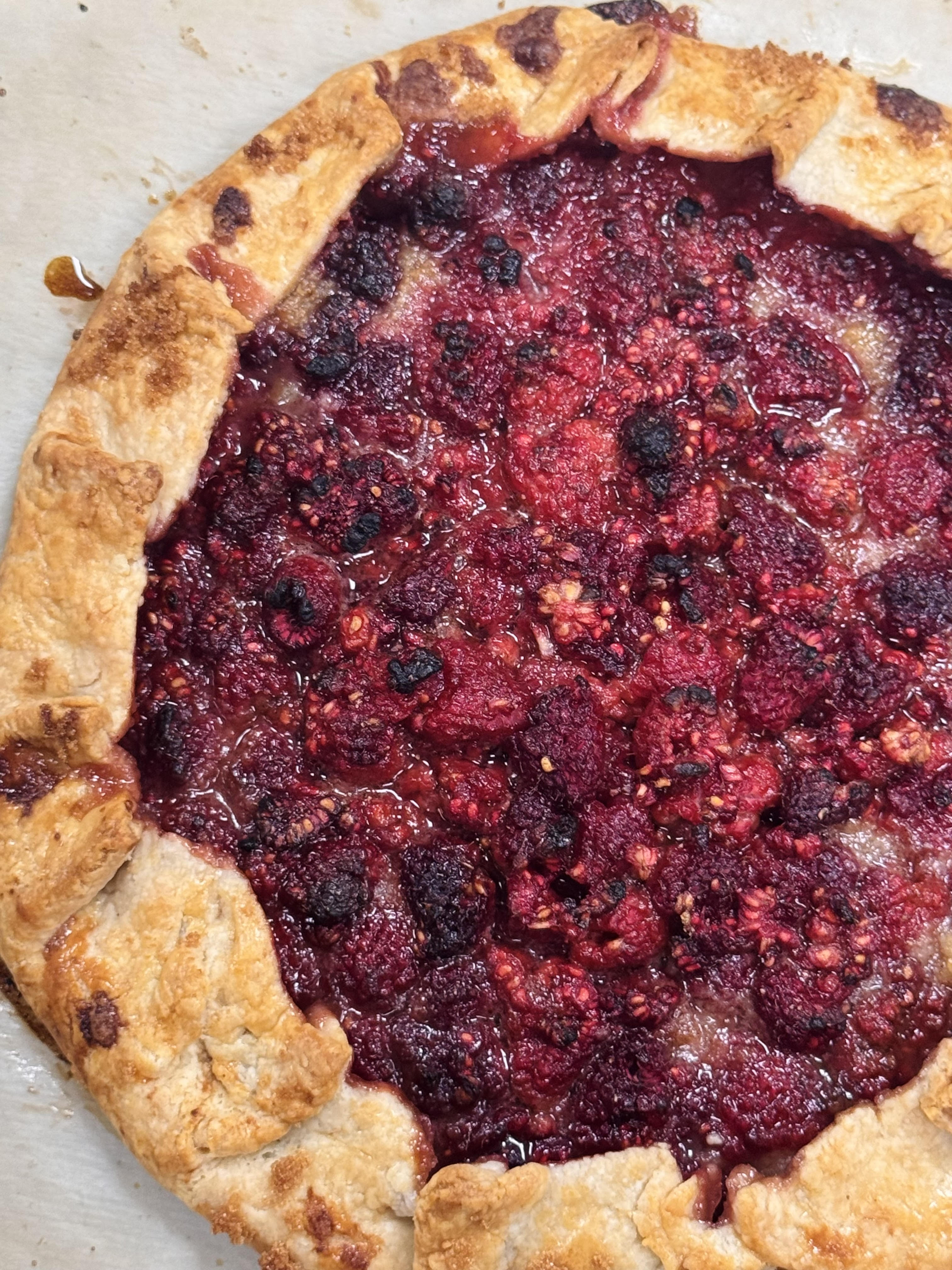 Raspberry Galette (Whole Pie)