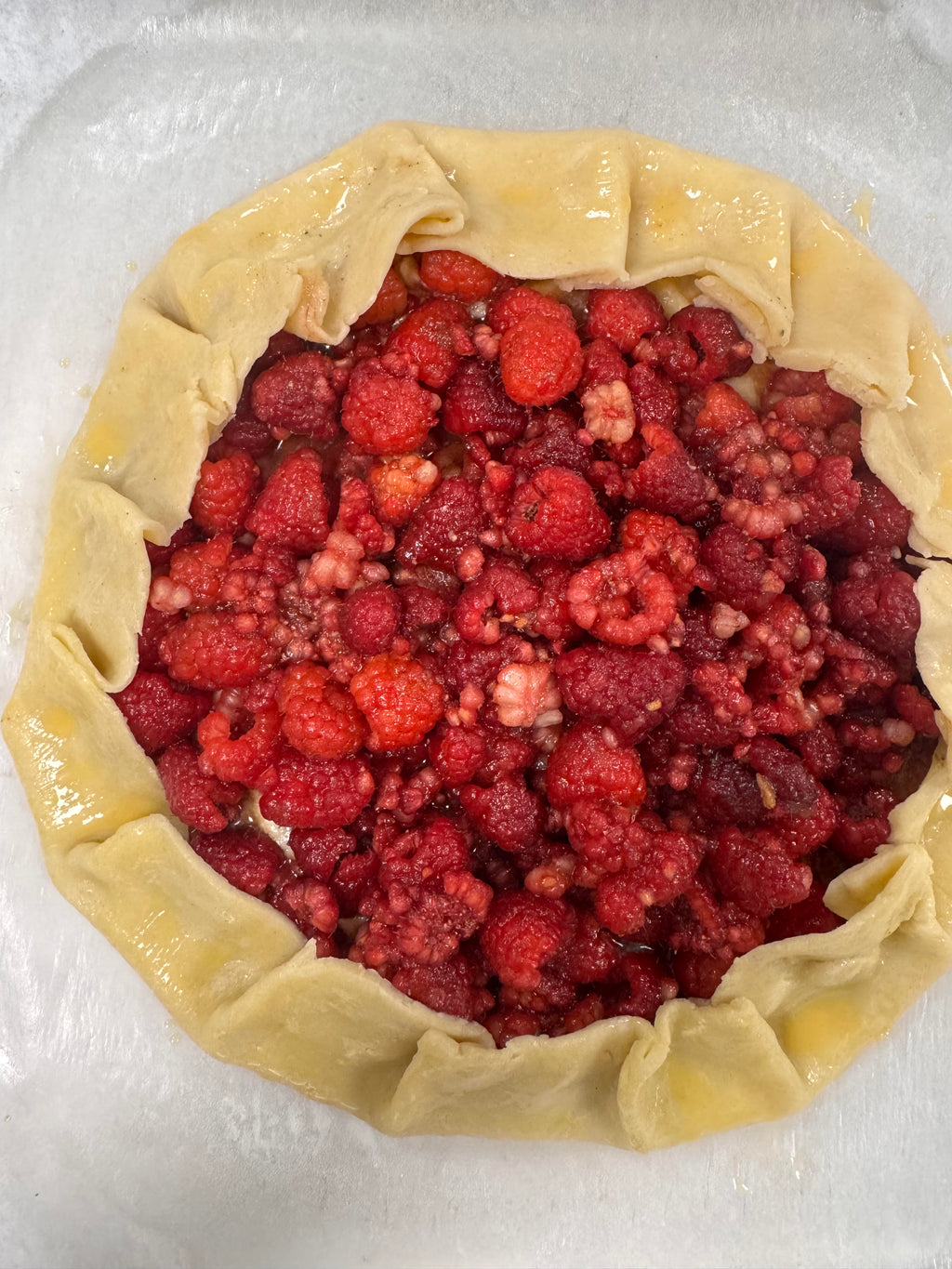 Raspberry Galette (Whole Pie)