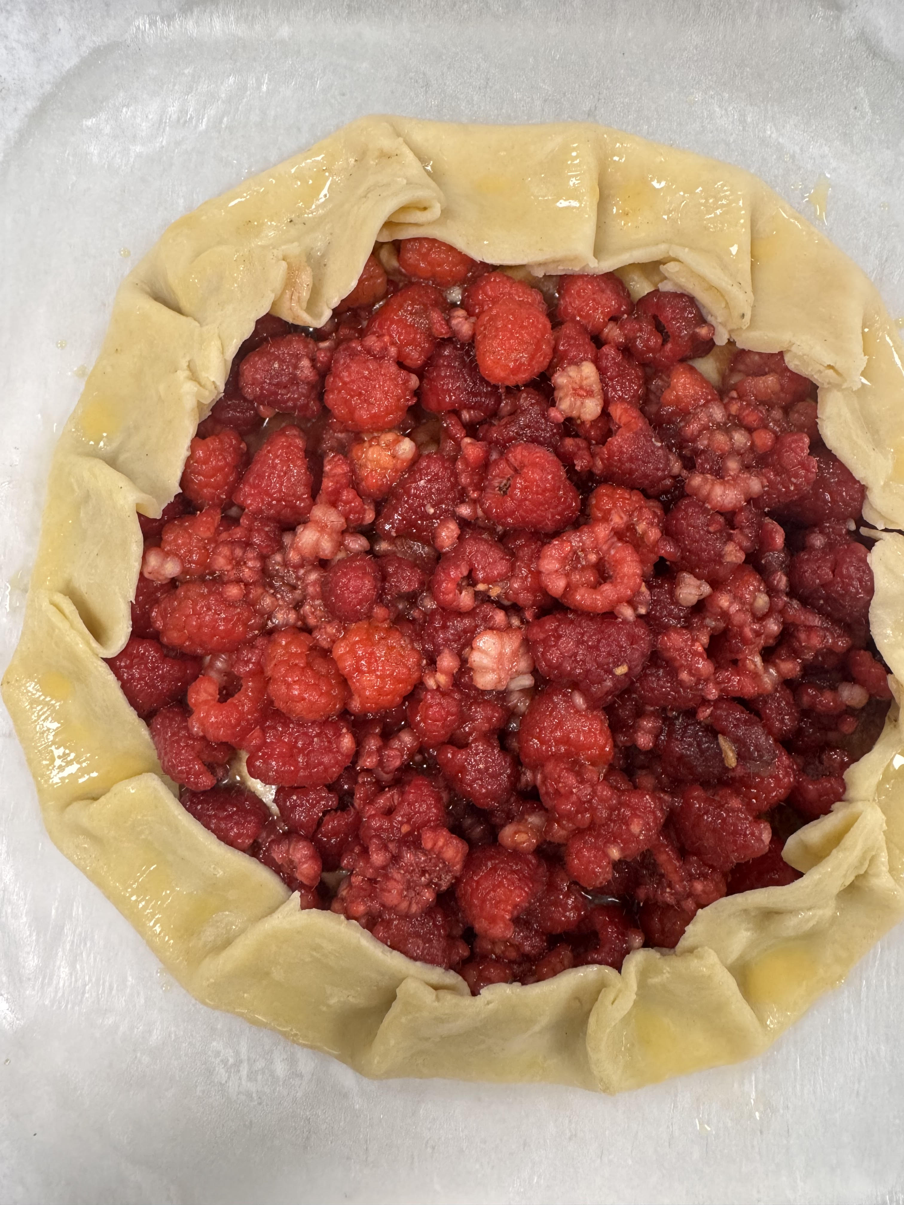 Raspberry Galette (Whole Pie)