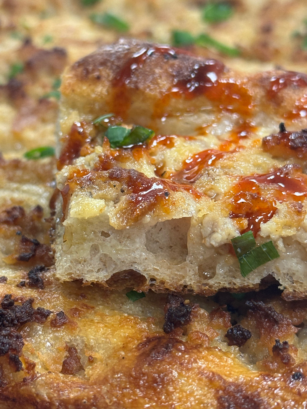 Sausage Sourdough Focaccia