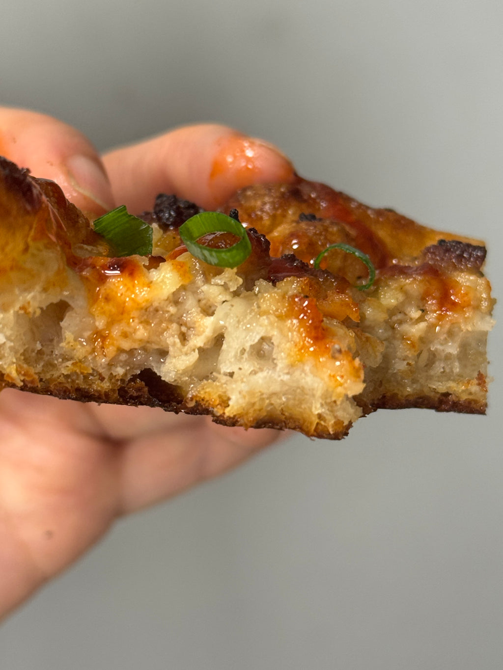Sausage Sourdough Focaccia